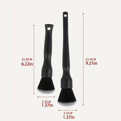 2pcs Portable Cleaning Brush for Keyboard Car Interior Dust Clean
