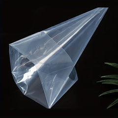 50pcs Disposable Icing Pastry Bags Clear Piping Bags For Cream Frosting