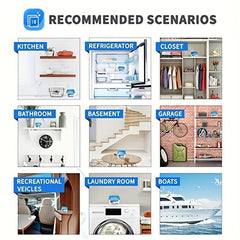 6 Mixed Humidity Absorber Boxes for Bathroom Wardrobe