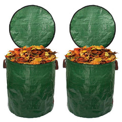 Oversized Drop Leaf Bag With Zipper Lid & Handle