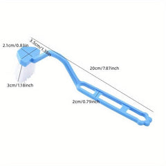 1pc Curved Toilet Brush Enhance Cleaning Experience