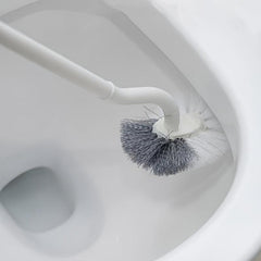 1pc Curved Toilet Brush Enhance Cleaning Experience