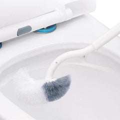 1pc Curved Toilet Brush Enhance Cleaning Experience