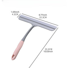 3pcs Glass Wiper Shower Squeegee Household Cleaning Window Squeegee