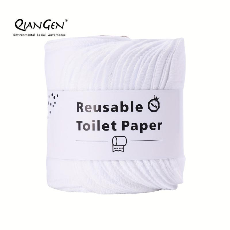 Eco Friendly Reusable Cloth Toilet Paper 24pcs Set