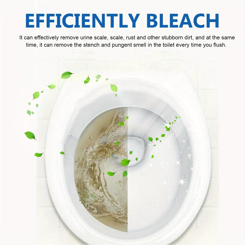 12pcs Automatic Toilet Bowl Cleaner Tablet Strong Descaling Agent Deodorant