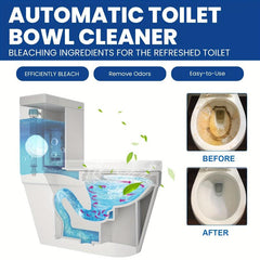 12pcs Automatic Toilet Bowl Cleaner Tablet Strong Descaling Agent Deodorant
