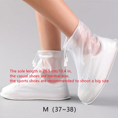 Waterproof Shoe Covers For Women And Men - Portable Rain Boots