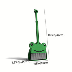 Kids Broom And Dustpan Set - Portable Cleaning Toys for Toddlers