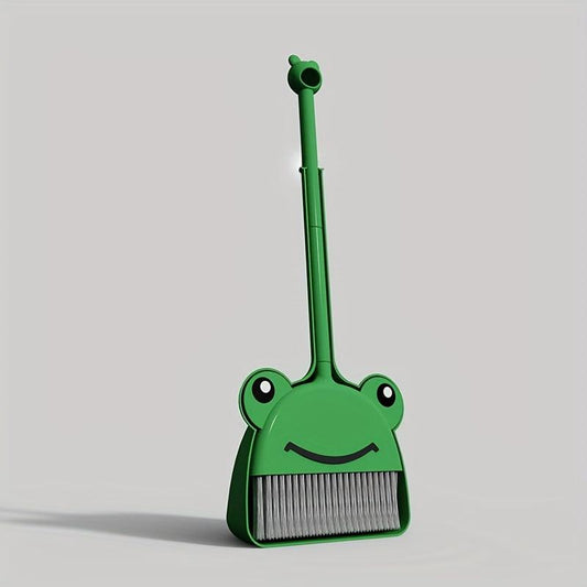 Kids Broom And Dustpan Set - Portable Cleaning Toys for Toddlers