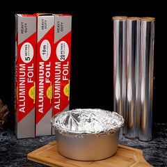 1pc Aluminum Foil Disposable Tin Foil Durable Non-stick Food Wrapping Foil