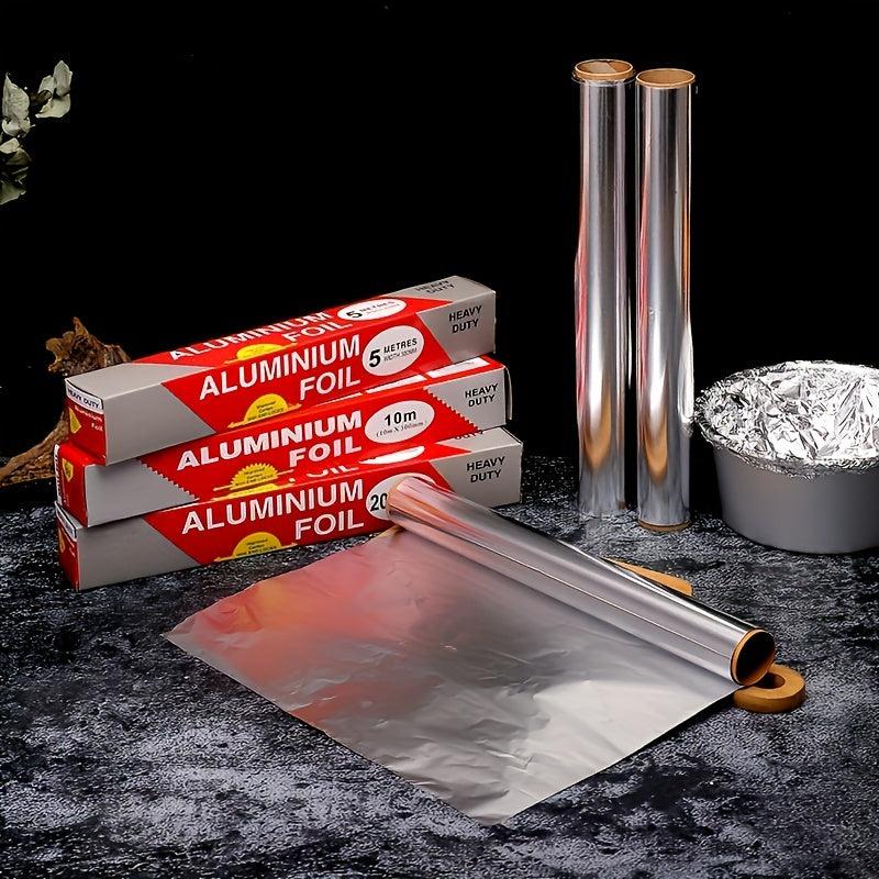 1pc Aluminum Foil Disposable Tin Foil Durable Non-stick Food Wrapping Foil