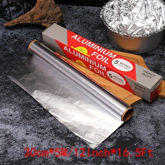 1pc Aluminum Foil Disposable Tin Foil Durable Non-stick Food Wrapping Foil