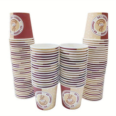 50pcs 4 Oz Disposable Paper Cups for Bathroom Mouthwash Sampling Drinking