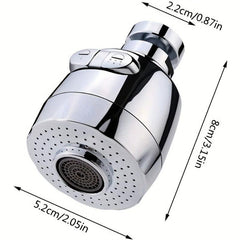 Kitchen Sink Faucet Aerator 2 Mode Sprayer High Pressure Swivel Faucet Extender