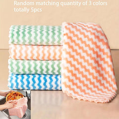 10pcs Cleaning Cloth Dishwashing Towel Household Rag Window Cleaning