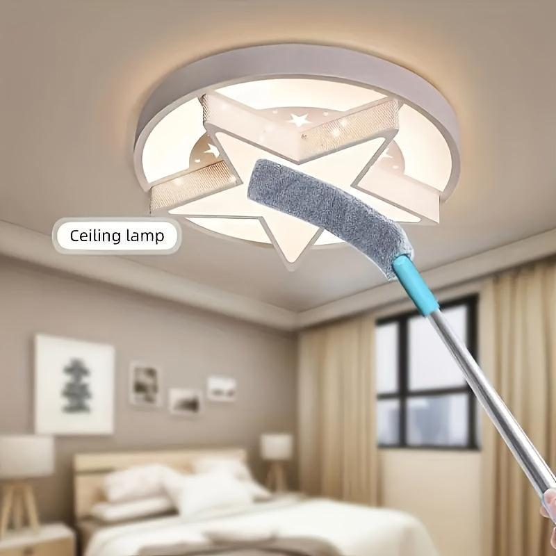 Retractable Microfiber Duster for Hard to Reach Areas