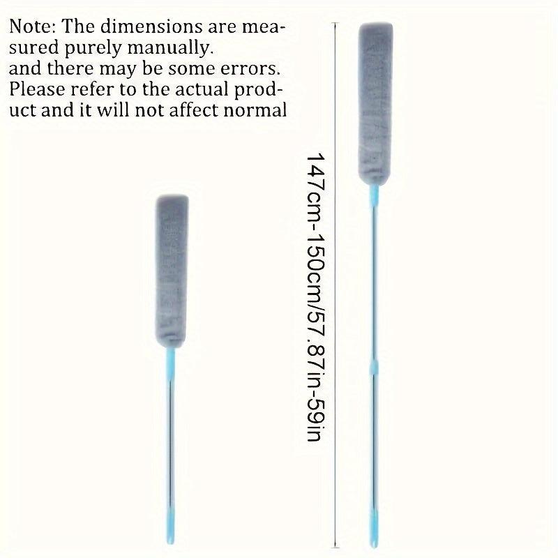 Washable Bed Bottom Cleaning Duster With 2 Cloth Set