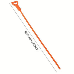 5pcs Pipe Dredging Tool U-shaped Hook Hair Catcher