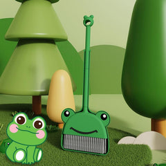 Cartoon Broom And Dustpan Set Portable Small Broom And Dustpan Floor Cleaning
