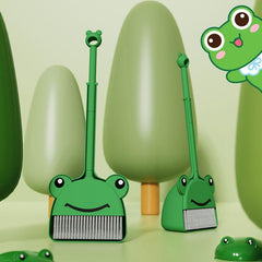 Cartoon Broom And Dustpan Set Portable Small Broom And Dustpan Floor Cleaning