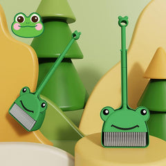 Cartoon Broom And Dustpan Set Portable Small Broom And Dustpan Floor Cleaning