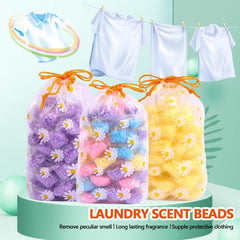 50pcs Laundry Scent Booster Beads Multipurpose Fragrant Cleaning Beads