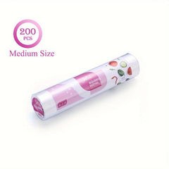 Plastic Produce Bags On A Roll 200 Clear Bags