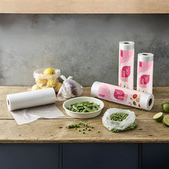 Plastic Produce Bags On A Roll 200 Clear Bags