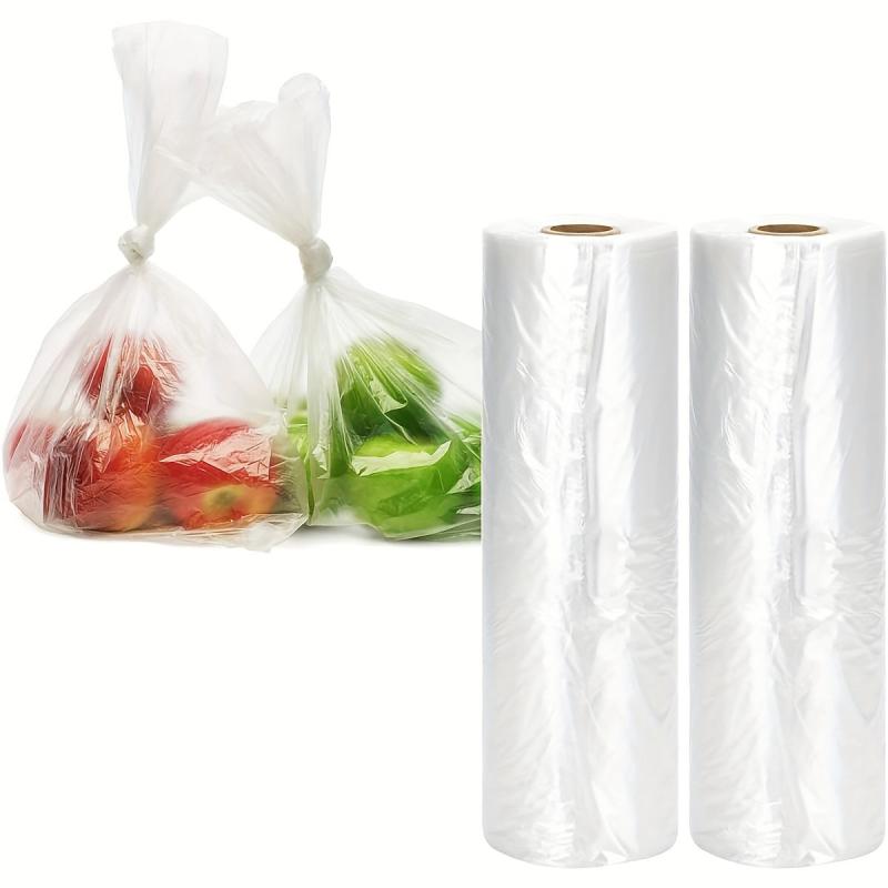 Plastic Produce Bags On A Roll 200 Clear Bags