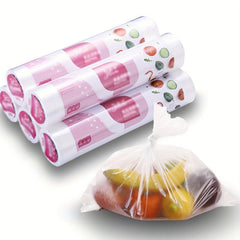 Plastic Produce Bags On A Roll 200 Clear Bags