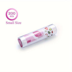 Plastic Produce Bags On A Roll 200 Clear Bags