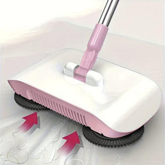 Hand Push Sweeper Vacuum Cleaner Multifunctional Sweeping and Moping Machine