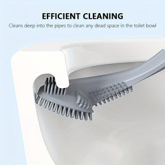 Golf Shaped Toilet Brush Long Handle Flexible Bathroom Cleaning Brush