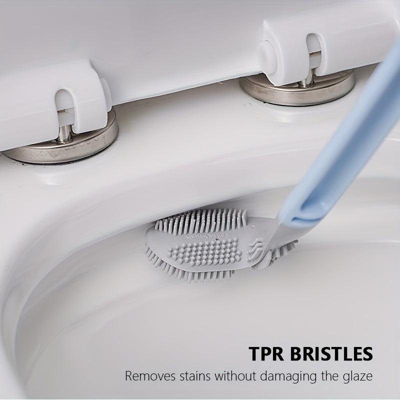 Golf Shaped Toilet Brush Long Handle Flexible Bathroom Cleaning Brush