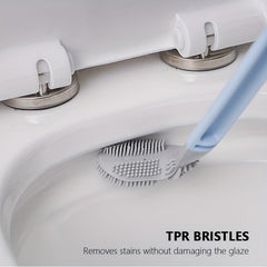 Golf Shaped Toilet Brush Long Handle Flexible Bathroom Cleaning Brush