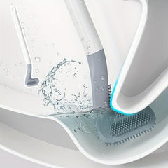 Golf Shaped Toilet Brush Long Handle Flexible Bathroom Cleaning Brush