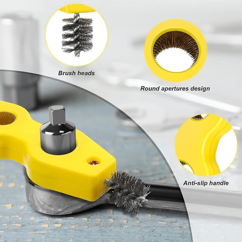 Copper Pipe Cleaner Brush 10-16cm Plumber Tool
