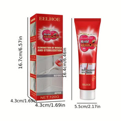Mold Removal Gel Agent Boxed Floor Wall Cleaner 2pcs