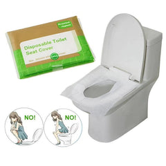 20pcs 2packs Disposable Toilet Seat Covers Flushable