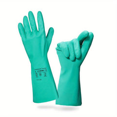 Reusable Household Gloves Rubber Dishwashing Long Sleeves Kitchen Cleaning