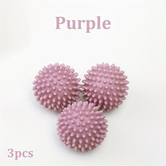 3pcs Reusable Laundry Dryer Ball Anti-Tangle Fabric Softener Ball