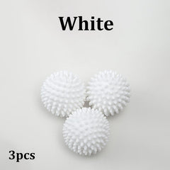 3pcs Reusable Laundry Dryer Ball Anti-Tangle Fabric Softener Ball