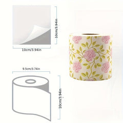 Colorful Printed Toilet Paper Rose Design for Students