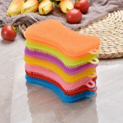 3pcs Silicone Sponge Dish Sponges for Cleaning Dishes Kitchen Gadgets