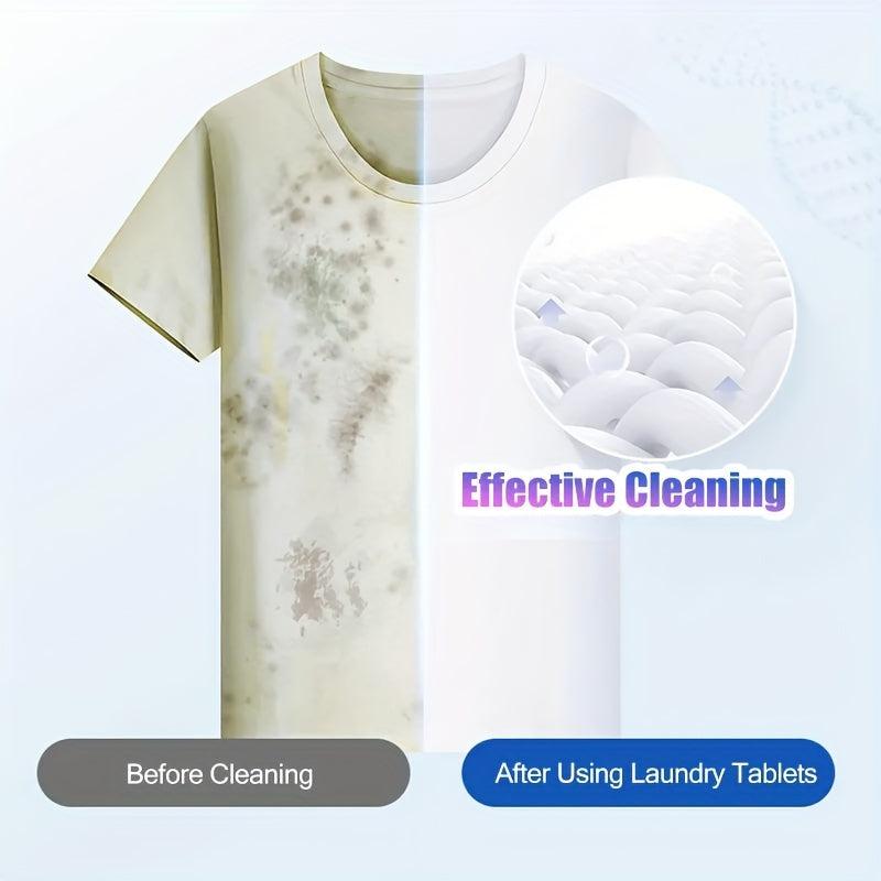 Laundry Tablets Strong Sheet Decontamination Detergent Underwear Clothes
