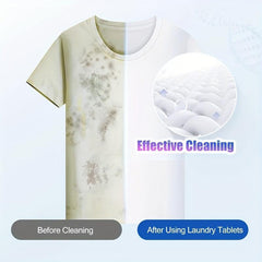 Laundry Tablets Strong Sheet Decontamination Detergent Underwear Clothes