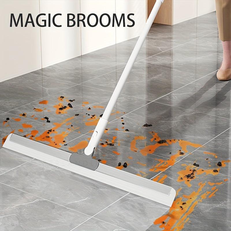 Large Magic Broom Floor Scraper Squeegee for Floors Glass Tile Windows Bathroom