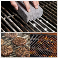 3pcs Pumice Stone Cleaning Bricks for Barbecue Grill Multipurpose Cleaning
