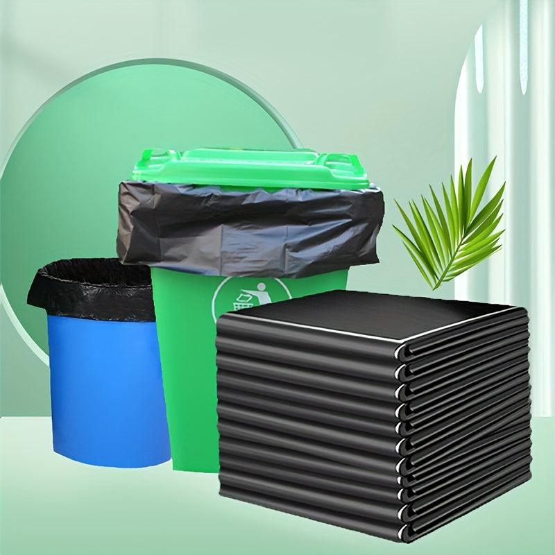 50pcs Heavy Duty Garbage Bags Thick Plastic Trash Bags